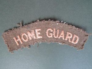 British Army WW2 Home Guard Shoulder Title