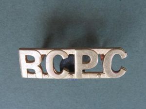 Canada Army Post 1960 Royal Canadian Postal Corps Shoulder Title