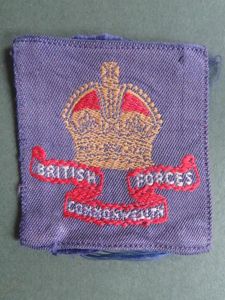 British Commonwealth Pre1953 Korea Contingent Formation Sign