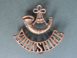 British Army The King's Own Yorkshire Light Infantry Shoulder Title