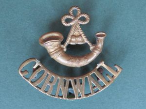 British Army The Duke of Cornwall's Light Infantry Shoulder Title