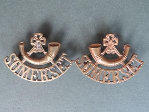 British Army The Somerset Light Infantry Shoulder Titles