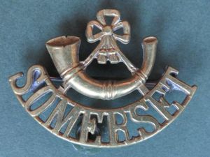 British Army The Somerset Light Infantry Shoulder Title