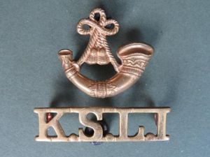 British Army The King's Shropshire Light Infantry Shoulder Title