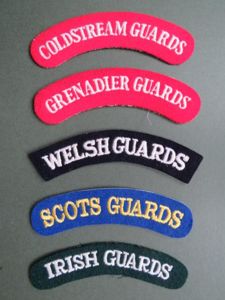 British Army Current Issue Guards Shoulder Titles