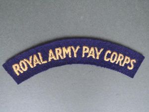 British Army WW2 Royal Army Pay Corps Shoulder Title