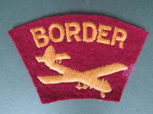 British Army Post WW2 The Border Regiment Shoulder Title