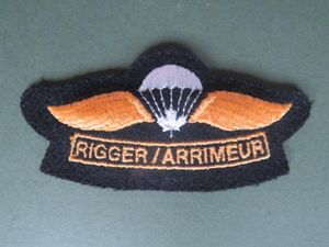 Canada Army 'Rigger' Parachute Wings