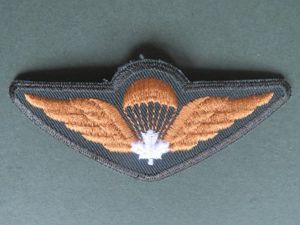 Canada Army Garrison Dress 'Active' Parachute Wings