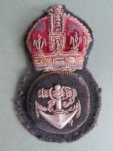 Royal Navy Pre 1953 'Petty Officer'' Class 1 Uniform Cap …