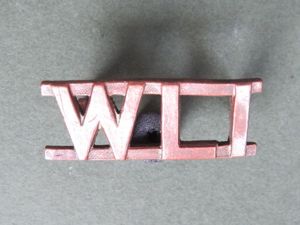 Canada Pre WW1 Period The Winnipeg Light infantry Shoulder Title