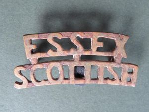 Canada Army 1937-1939 The Essex Scottish Shoulder Title