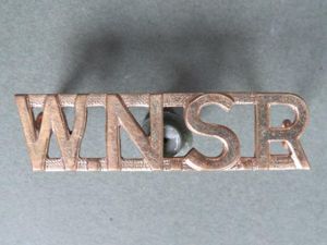 Canada Army 1936-1939 Pattern West Nova Scotia Regiment Shoulder Title