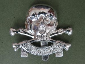 British Army 17th/21st Lancers Cap Badge