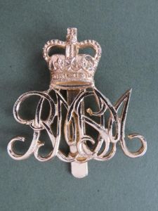 British Army Royal Military School of Music Cap Badge
