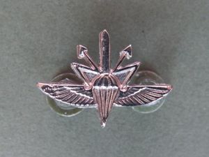Israel Defence Force Airborne Signals Pin Badge