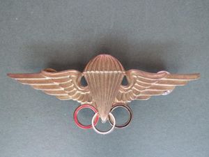 Syria Parachute Instructor Wings