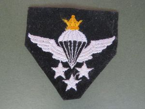 Iran Pre 1979 (Shar Period) Master Parachute Wings