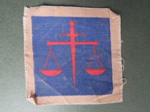 British Army WW2 Royal Artillery 7th Anti-Aircraft Division Formation Sign