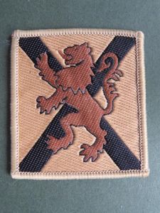 British Army The Royal Regiment of Scotland TRF