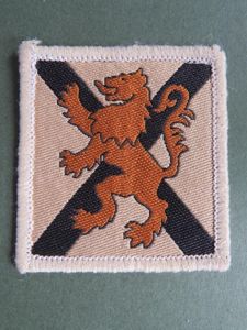 British Army The Royal Regiment of Scotland TRF