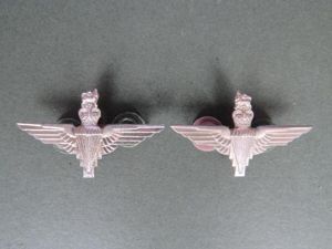 British Army Parachute Regiment EIIR Collar Badges