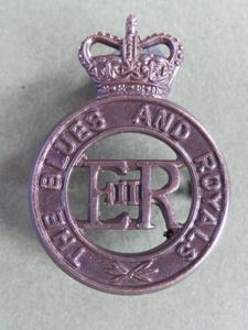 British Army The Blues and Royals Cap Badge