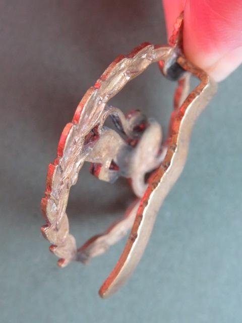 British Army The King's Own Royal Border Regiment Cap Badge — image 3