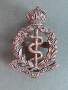 British Army WW1 Period Royal Army Medical Corps Officer's Service …
