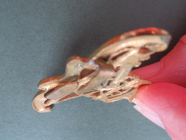 British Army Pre 1953 Royal Artillery Officer's Cap Badge — image 4