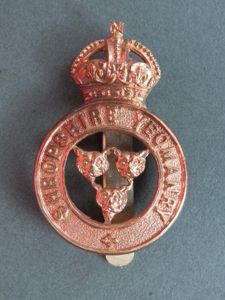 British Army Pre 1953 Shropshire Yeomanry Cap Badge