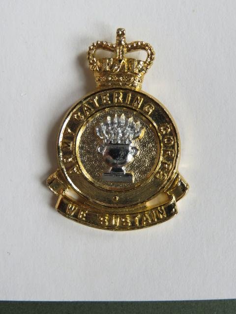 British Army Post 1977 Army Catering Corps & Collar Badges — image 3