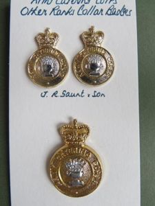 British Army 1953 -1977 Army Catering Corps & Collar Badges