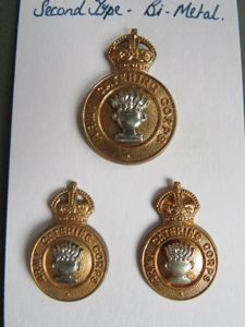 British Army Pre 1953 Army Catering Corps & Collar Badges