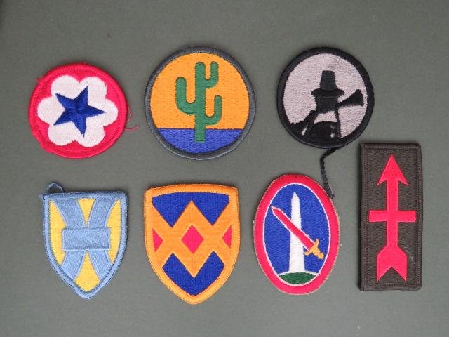 USA Army 30 Various Formation Shoulder Patches — image 4