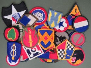 USA Army 30 Various Formation Shoulder Patches
