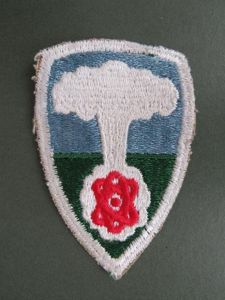 USA Army Scarce WW2 Defence Atomic Support Command Formation Patch
