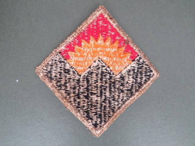 USA Army WW2 Defence Command (Western) Formation Patch — image 2