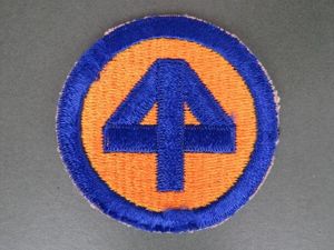 USA Army WW2 44th Division Formation Patch