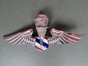 Thailand Border Patrol Police Mobile Reserve Platoon Parachute Wings