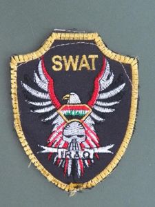 Iraq Army Special Forces SWAT Arm Patch