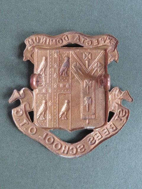 British Army St Bees School O.T.C. (Officer Training Corps) Cap Badge — image 2