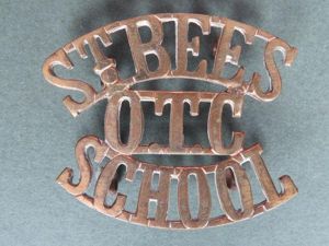British Army St Bees (Officer Training Corps) School Shoulder Title