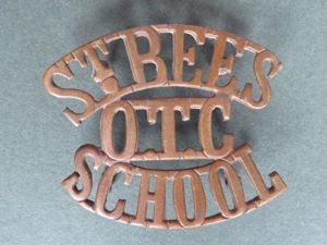 British Army St Bees (Officer Training Corps) School Shoulder Title