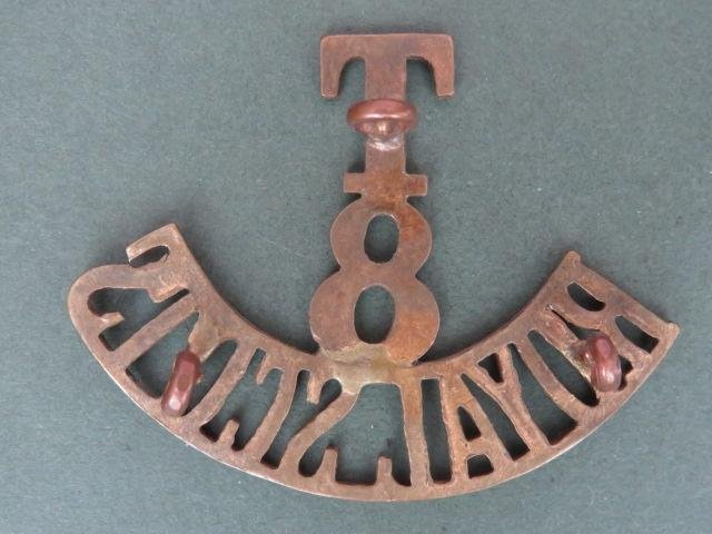 British Army 8th Territorial Battalion, The Royal Scots Shoulder Title — image 2