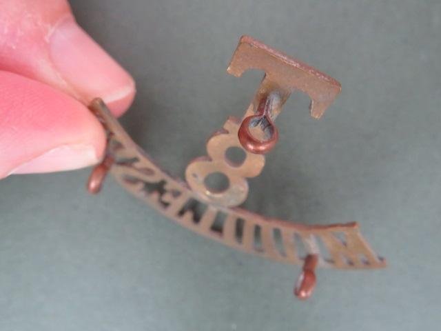 British Army 8th Territorial Battalion, The Middlesex Regiment Shoulder Title — image 3
