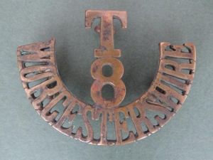 British Army 8th Territorial Battalion, The Worcestershire Regiment Shoulder Title