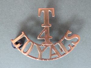 British Army Post 1920 4th Territorial Battalion, The Loyal Regiment …