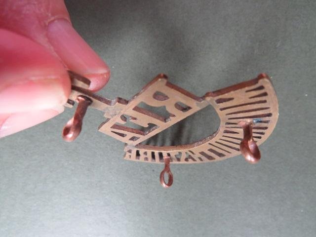 British Army Royal Field Artillery Territorial MONMOUTHSHIRE Shoulder Title — image 3