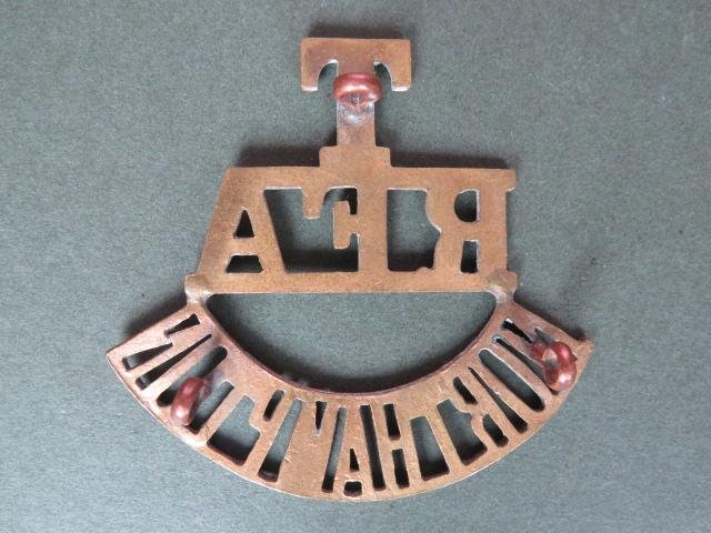 British Army Royal Field Artillery Territorial NORTHAMPTON Shoulder Title — image 2